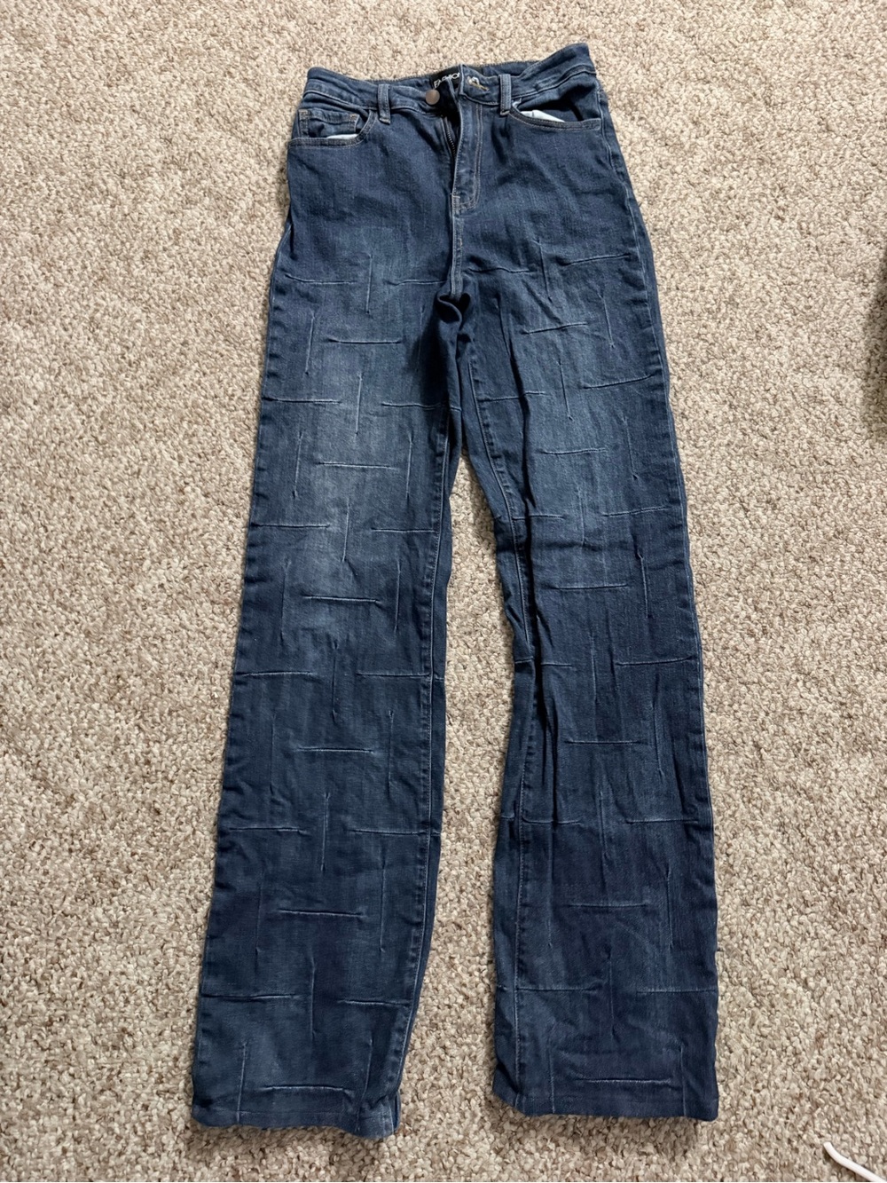 Fashion Nova Men’s Navy Blue Denim Jeans